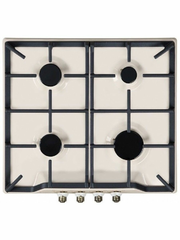 Технопапа · Варочная поверхность газовая Gefest ПВГ 1212 К55, 4 конфорки, эмалированная поверхность, с газ-контролем и электророзжигом