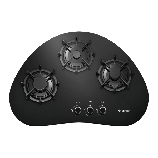 Технопапа · Газовая варочная панель GEFEST СН 2120 черный (стеклянная поверхность, электророзжиг, система "газ-контроль")
