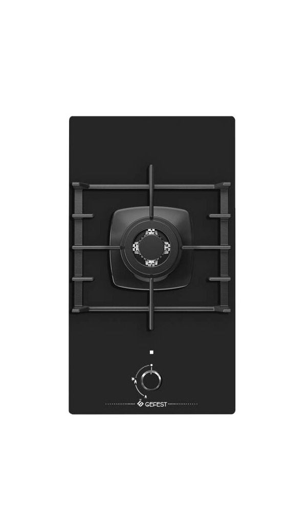 Технопапа · Н/п газ GEFEST ПВГ 2001 /домино, черн. стекло, 1комф./