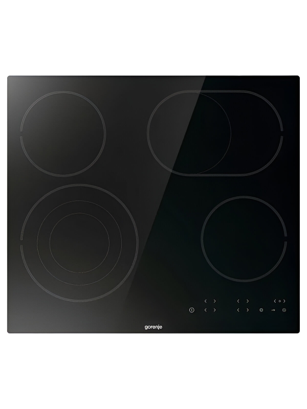 Технопапа · Варочная панель Gorenje ECT646BSCE, 6.4 кВт, электрическая, черная