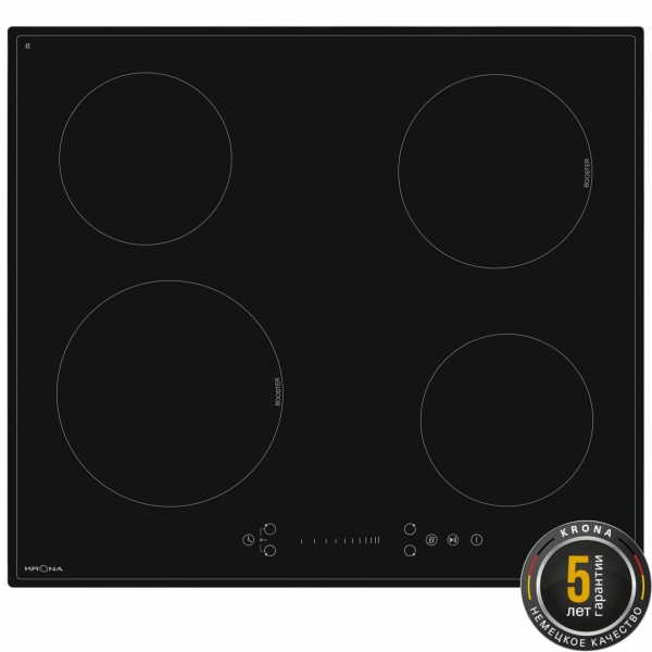 Технопапа · Индукционная варочная панель 60 см KRONA FORTE 60 BL (KRIH03)