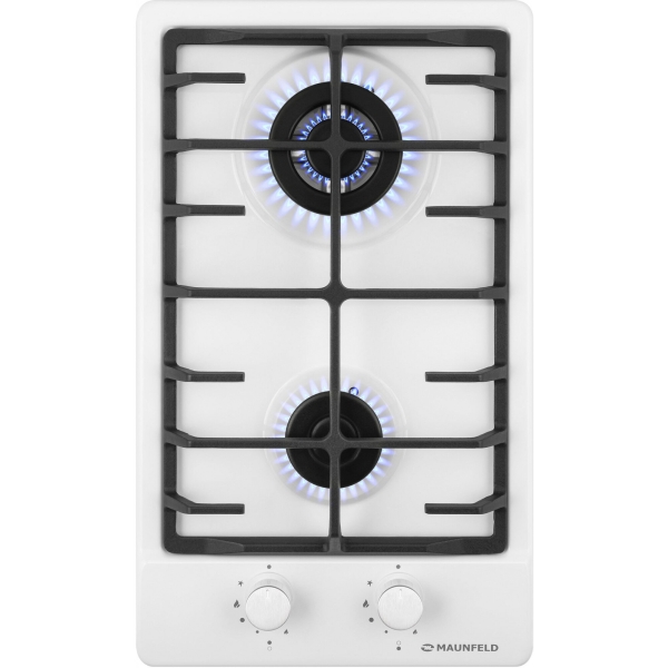 Технопапа · Газовая варочная поверхность Maunfeld EGHE.32.63CW/G белый (ка-00013559)