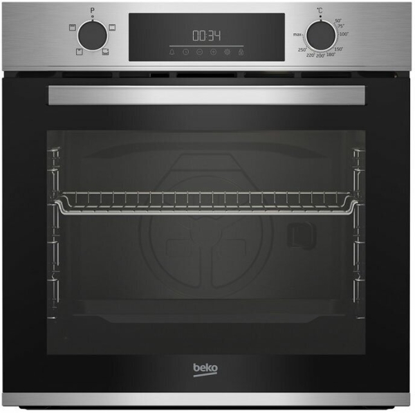 Технопапа · Электрический духовой шкаф Beko BBIC12300XD 59 см, 80 л гриль, серебристый