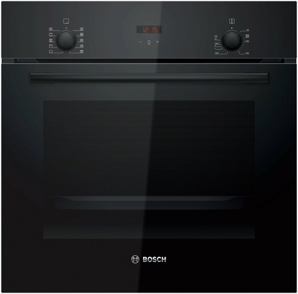 Технопапа · Электрический духовой шкаф BOSCH HBF512BB1T, 3D Hotair, черный