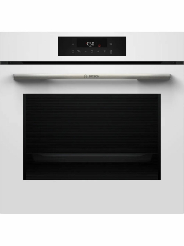 Технопапа · Электрический духовой шкаф Bosch HJG852YW0T, 60 см, 66 л, 8 режимов, гриль, традиционная очистка