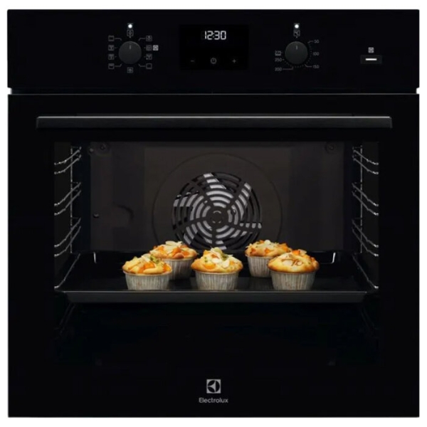 Технопапа · Встраиваемый духовой шкаф Electrolux EOD3C70TK, 72 л, черный