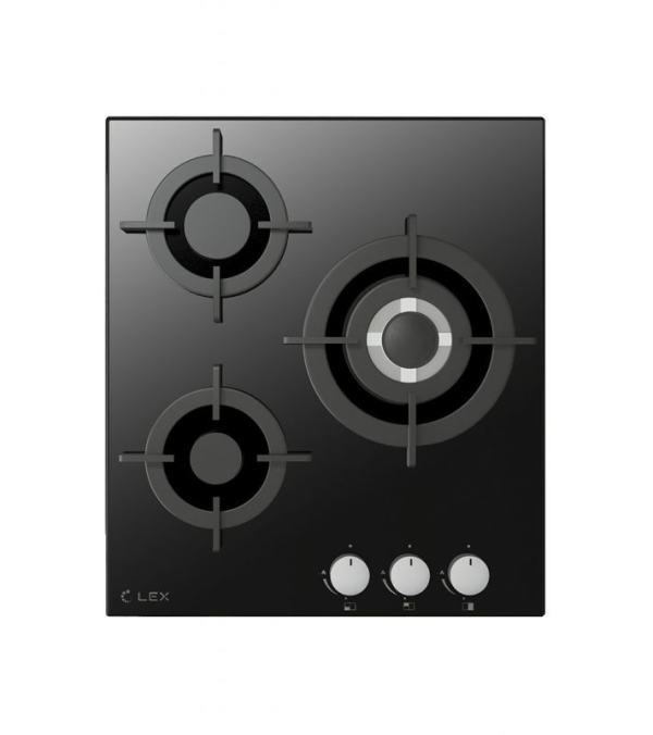 Технопапа · Газовая варочная поверхность Lex GVG 430 BL черный