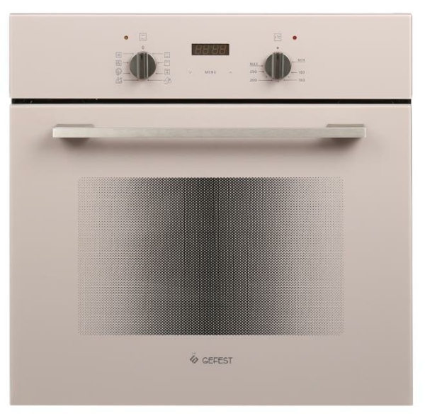 Технопапа · Электрический духовой шкаф GEFEST ЭДВ ДА 622-02 М51, объем 55 литров, с грилем, с конвекцией, тауп