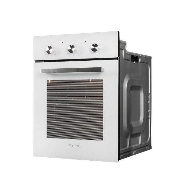 Технопапа · Духовой шкаф встраиваемый LEX EDM 4570 WH, гидролизная очистка, белый, 55 литров