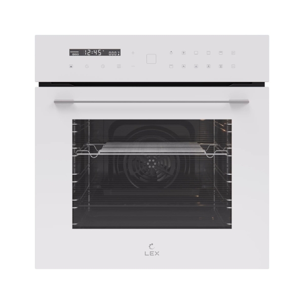 Технопапа · Встраиваемый духовой шкаф LEX EDS 101 WH, белый, 61 л, сенсорный, электрический, A-класс