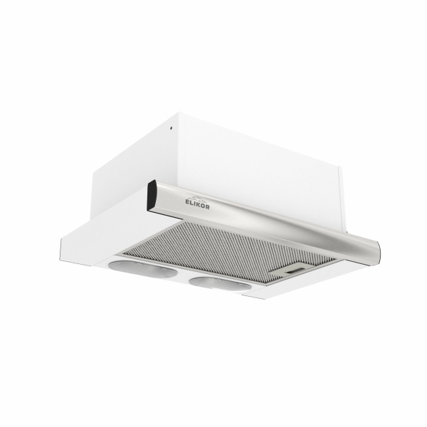 Технопапа · Кухонная вытяжка Elikor: Интегра 45П-400-В2Л, белый/нержавеющая сталь