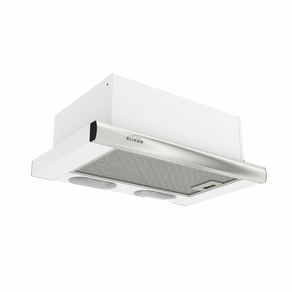 Технопапа · Кухонная вытяжка Elikor: Интегра 50П-400-В2Л, белый/нержавеющая сталь