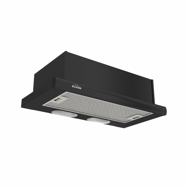 Технопапа · Кухонная вытяжка Elikor: Интегра 60П-400-В2Л, черный