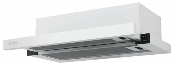 Технопапа · Встраиваемая вытяжка Lex Hubble G 2M 600 белый (chat000059)