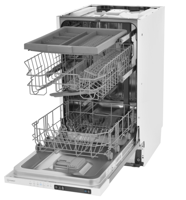 Технопапа · Встраиваемая посудомоечная машина INDESIT 45CM DIS 2C50, белый, (869893900060)