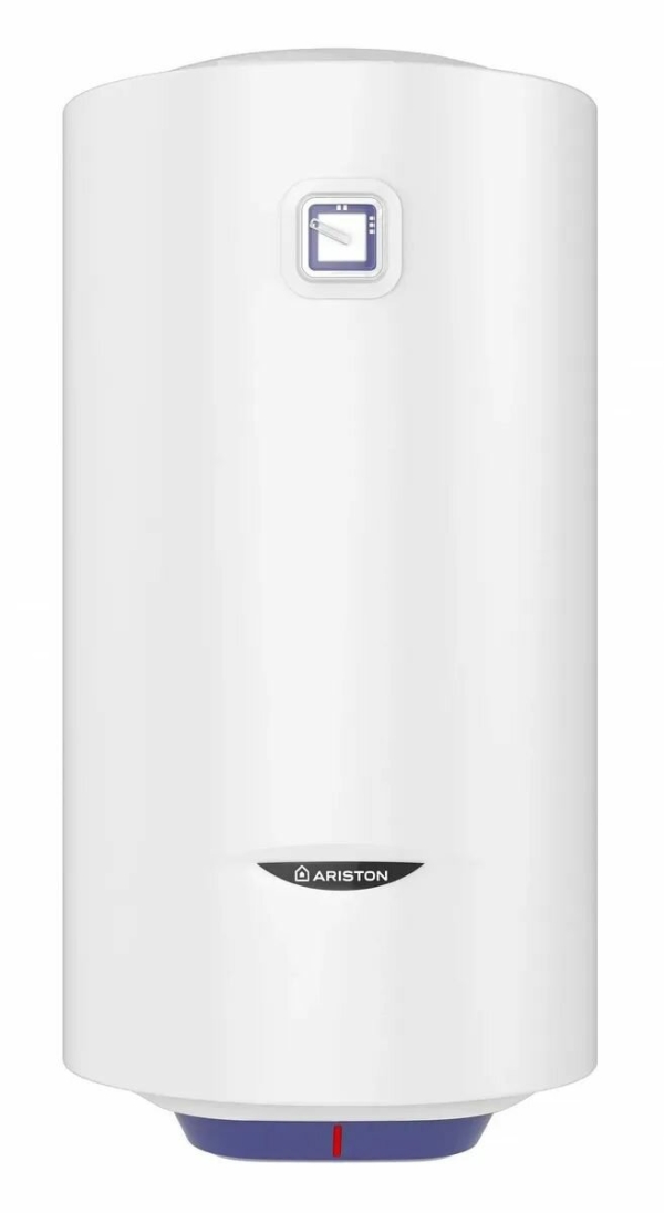 Технопапа · Водонагреватель Ariston BLU1 R ABS 80 V SLIM, накопительный, 1.5кВт, 80л, белый