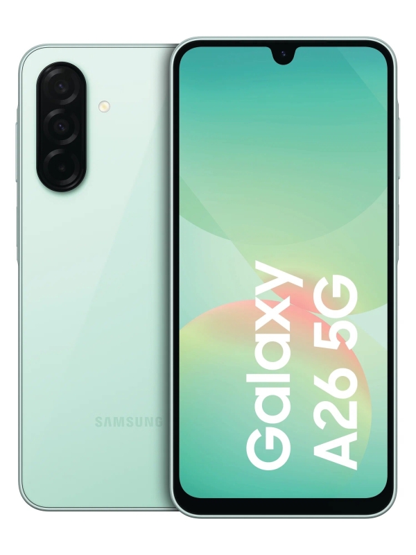 Технопапа · Смартфон Samsung Galaxy A26 5G 6/128 ГБ, Dual nano SIM, зеленый