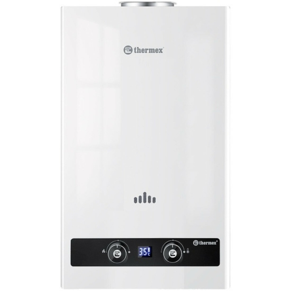 Технопапа · Газовая колонка Thermex Basic B 20 D Pro, электронное управление, 20кВт, 10л/мин, 60°C