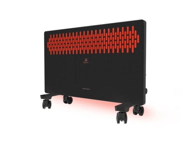 Технопапа · Обогреватель электрический с подсветкой ROYAL Clima FIORI Meccanico, REC-FRBR2000M, 2000 Вт, чёрный