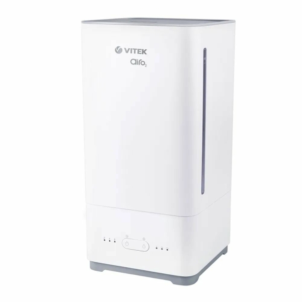 Технопапа · Увлажнитель Vitek VT-2333, ультразвуковой, сенсорный, белый, 5л