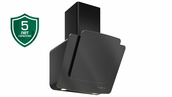 Технопапа · Кухонная вытяжка Elikor: Кварц 60П-1000-Е4Д, черный/черное стекло