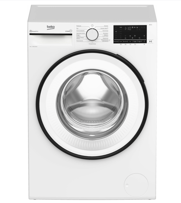 Технопапа · Стиральная машина BEKO B3WFR572W, 7329910005, инверторная, белый