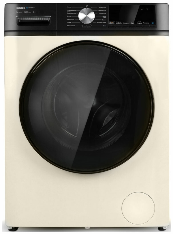 Технопапа · Стиральная машина Centek CT-1959 автомат 8 кг, бежевый