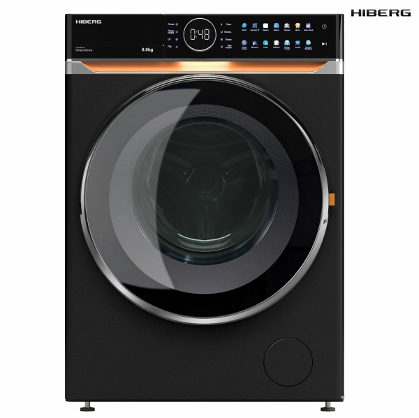Технопапа · Стиральная машина HIBERG i-DDQ10 - 814 B инверторный мотор с прямым приводом