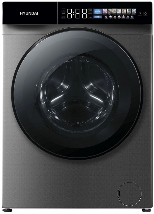Технопапа · Стиральная машина Hyundai WFE9230 автомат 10 кг, темно-серый