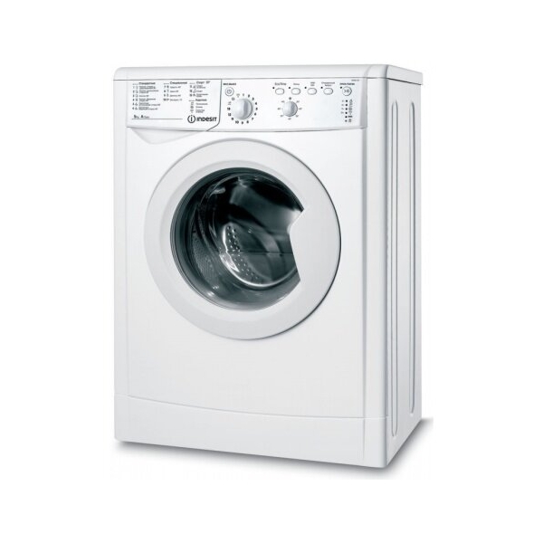 Технопапа · Indesit 869990629100 Стиральная машина IWSB 5105 (CIS) белый, загрузка фронтальная 5 кг, 1000 об/мин, класс: А
