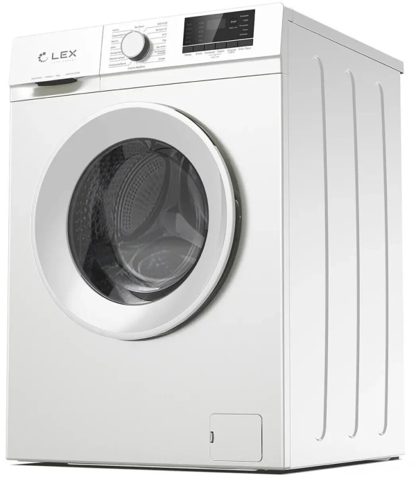 Технопапа · Стиральная машина LEX LWM10012WID, с фронтальной загрузкой, с паром, 10кг, 1200об/мин, инверторная