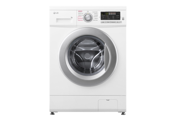 Технопапа · Стиральная машина LG F1296HDS1 RU, белый/серый