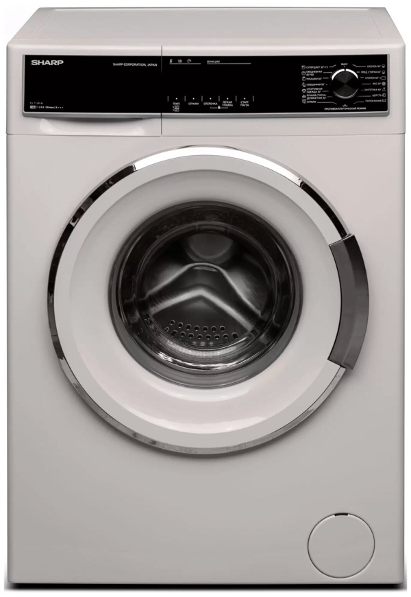 Технопапа · Стиральная машина Sharp ES-712R-W автомат 7 кг, белый