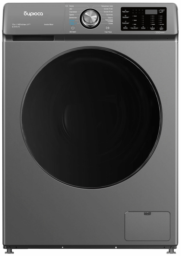 Технопапа · Стиральная машина Бирюса WM-SL1014/15 M автомат 10 кг, черный