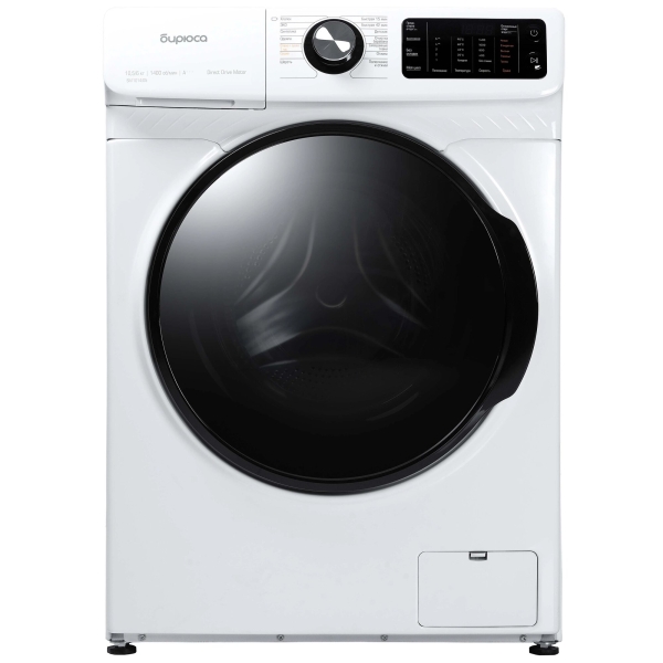 Технопапа · Стирально-сушильная машина БИРЮСА WMD-SM1014/05 белый, стирка - 10.5 кг, сушка - 6 кг, фронтальная загрузка