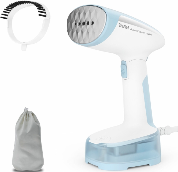 Технопапа · Ручной отпариватель Tefal Access Steam Pocket DT3041E1, белый