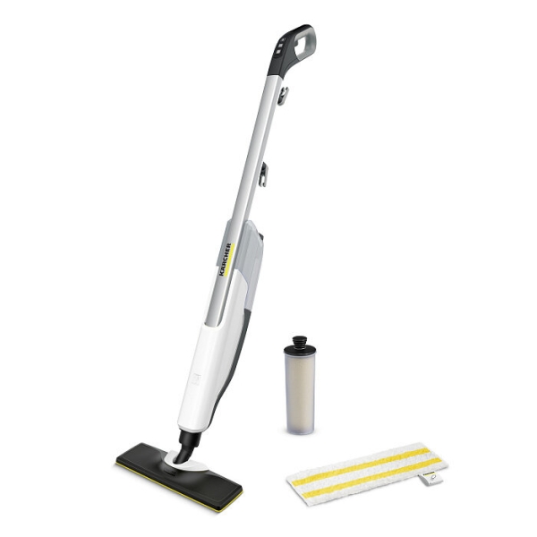Технопапа · Пароочиститель Karcher SC 2 Upright (1.513-500.0) белый, съемный бачок, 0.4л, кабель питания 5 метров