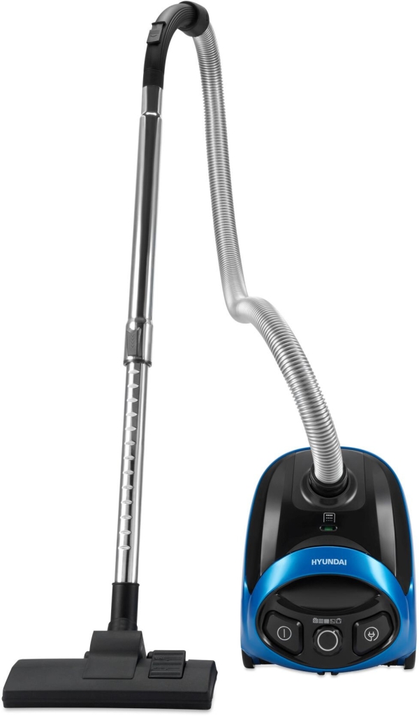 Технопапа · Пылесос Hyundai HYV-B1550 1800Вт синий/черный (в компл:1мешок)