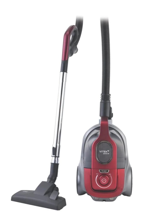 Технопапа · Пылесос Vitek VT-CV3113 красный/серый