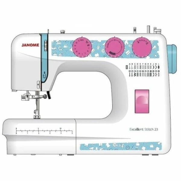 Технопапа · Швейная машина Janome Excellent Stitch 23 белый