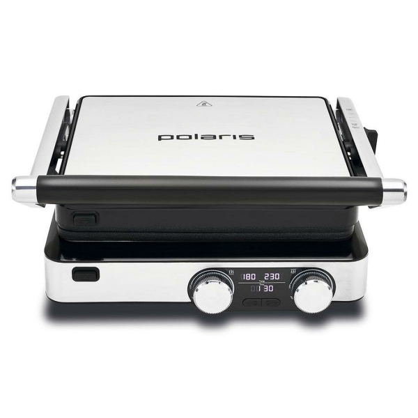 Технопапа · Гриль-пресс Polaris PGP 2302D, 2000 Вт, механическое управление