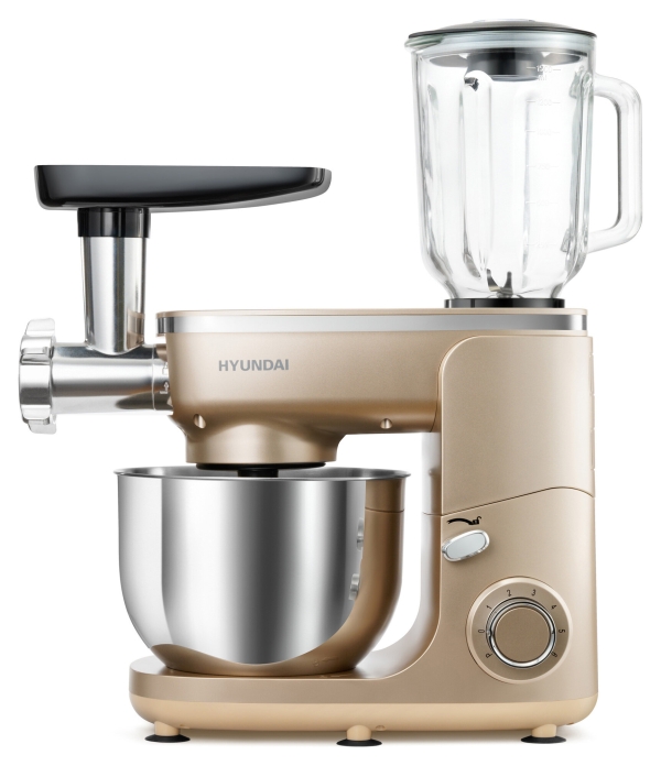 Технопапа · Кухонная машина HYUNDAI HYM-S7451 золотистый