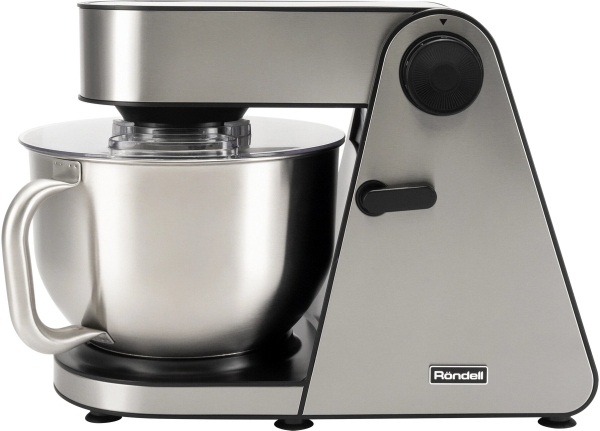 Технопапа · Кухонная машина Rondell RDE-1405, 5 л, 1800 Вт, 190 об/мин, серебристый