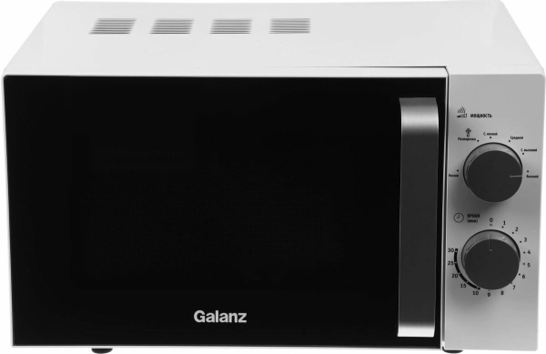 Технопапа · Микроволновая печь Galanz MOS-2401FMW, 800Вт, 20л, белый