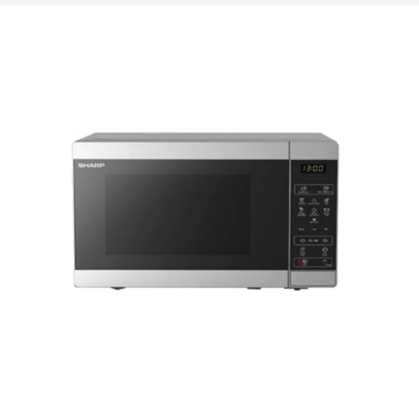 Технопапа · Микроволновая печь Sharp R2800RSL, мощность 800Вт, серебристый