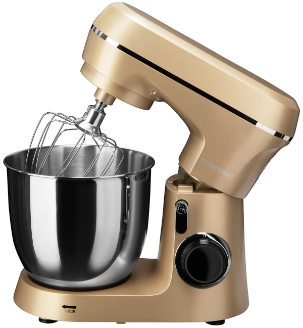 Технопапа · Миксер планетарный STARWIND SPM6163 золотистый
