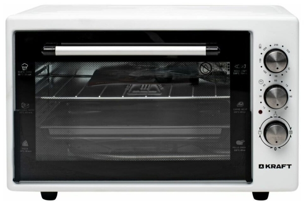 Технопапа · Мини-печь KRAFT KF-MO 4500 W белый