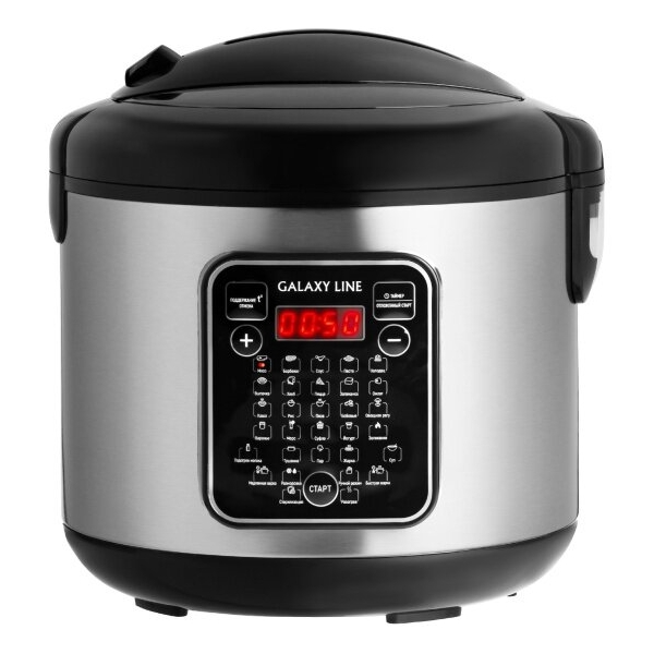 Технопапа · Мультиварка Galaxy Line GL 2646 черный/серебристый