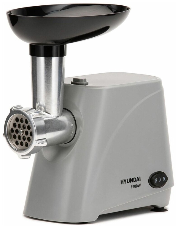 Технопапа · Мясорубка Hyundai HY-MG4391 1900Вт серый/черный