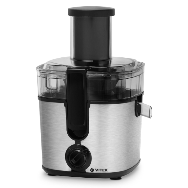 Технопапа · Соковыжималка Vitek VT-1600 (MC) центробежная, стальной/черный